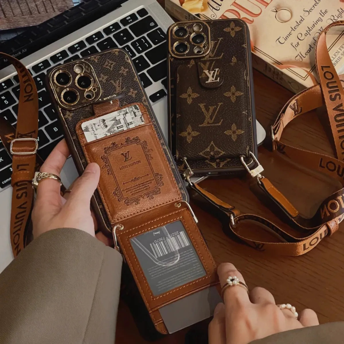 LV iPhone Case With  Lanyard